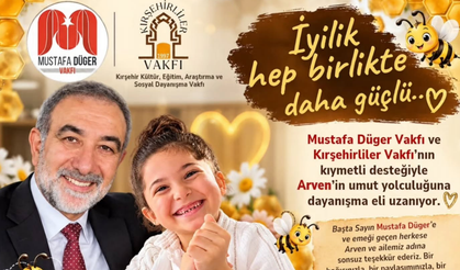 Mustafa Düger'den Arven'e Anlamlı Destek!