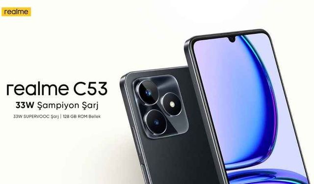 realme C53’ü piyasaya sürdü