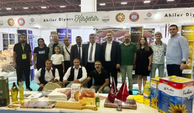 Kırşehir’in yöresel ürünleri Yörex Fuarı’nda