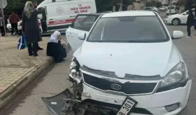 Trafik kazası: 2 yaralı