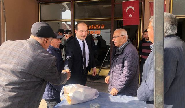 Kaymakam esnaflarla bir araya geldi