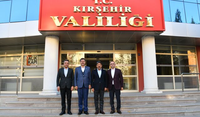 Kırşehir’de yapılan çalışmalar hakkında istişare yaptılar