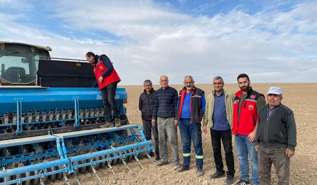 Mucur ve Boztepe Tarım Müdürlüklerinden çiftçilere destek