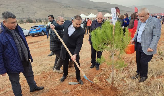 Kırşehirliler Vakfı fidanları toprakla buluşturdu