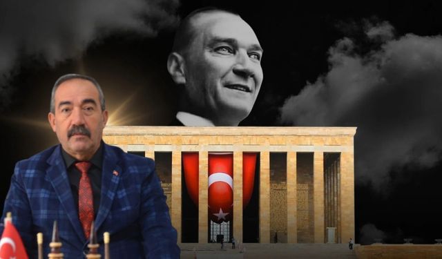 Başkan Aydın,“Cumhuriyetimizin mimarı Atatürk’ü rahmetle anıyoruz”