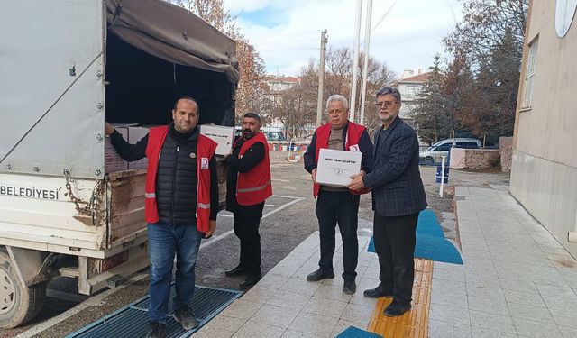 Kırşehir Kızılay’dan anlamlı yardım