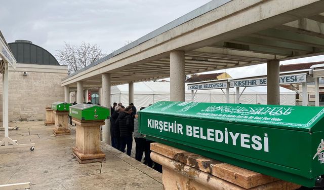 Kırşehir bugün dört değerini son yolculuğuna uğurladı