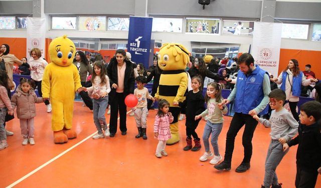 Gençlik ve Spor Festivali renkli anlara sahne oldu