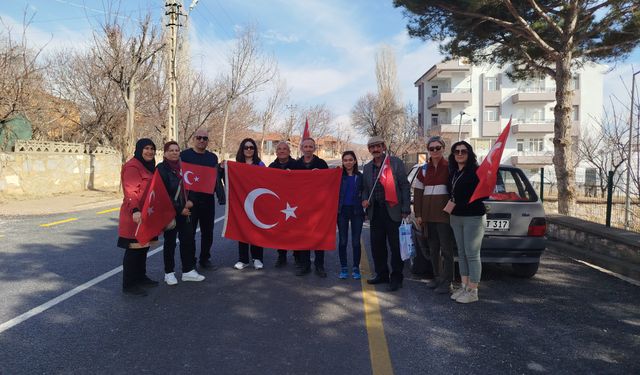 Kırşehir’de Ecdada vefa yürüyüşü