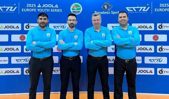 Kırşehirli hakemler,  Uluslararası Masa Tenisi Müsabakalarında görev alacak!