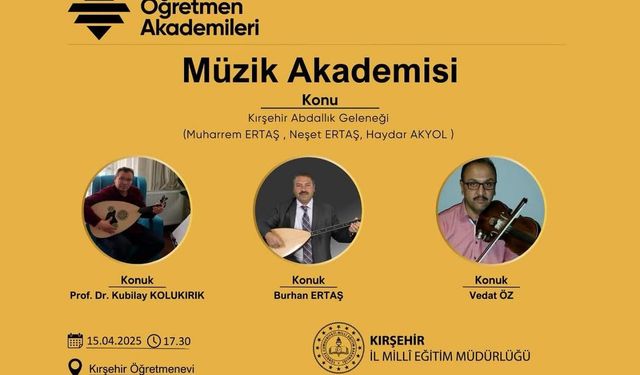 Bozkırın sesi Kırşehir’de yükseliyor: Abdallık Geleneği masaya yatırılıyor