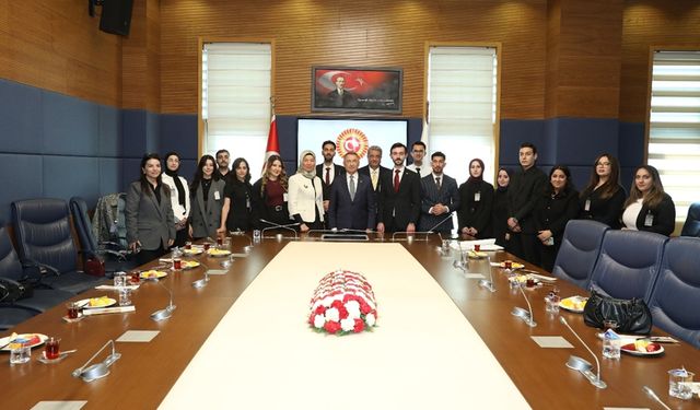 Genç Ahiler, Ahiler Diplomatlık Yolunda Projesi kapsamında Ankara’daydı