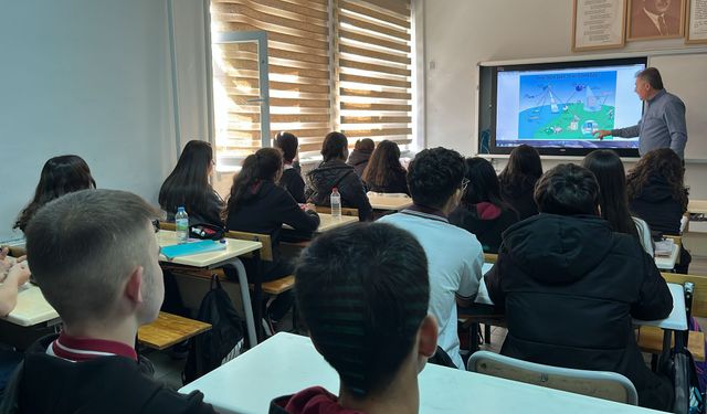 Meteorolojik bilinç Kırşehir'de gençler arasında yayılıyor