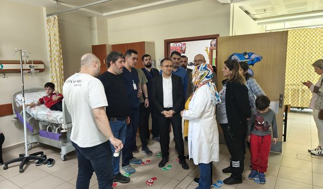 Hastanede hastalarla görüşüldü ve alan kullanımı değerlendirildi