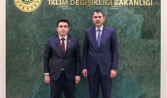 İl Müdürü Orhan, Bakan Kurum’la görüştü