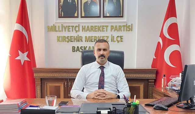 Kırşehir MHP Merkez İlçe Başkanı Yasin Berktaş’ın acı günü