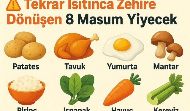 Kırşehir sofralarındaki tuzak: 8 masum yiyecek tehlike saçabilir