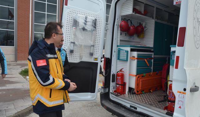 Kırşehir UMKE araçları, afetlere hazır hale getiriliyor