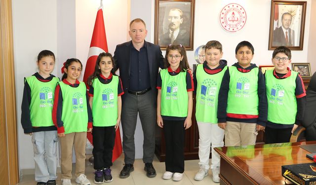 Kırşehir’de çevre bilinci ilkokul sıralarında yeşeriyor