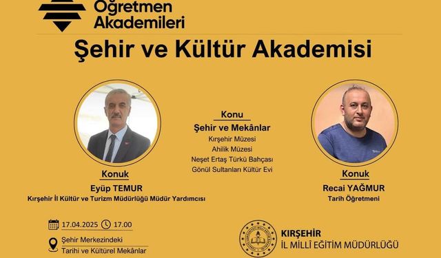 Kırşehir’de tarih ve kültür dolu bir gün geçirecekler