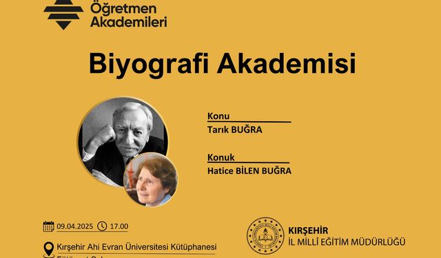 Kelimelerin ustası Kırşehir’de satır satır anlatılacak