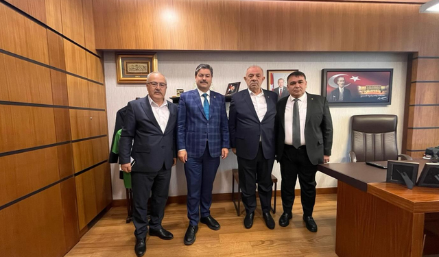 Kırşehir heyeti, Erkan’la Kırşehir gündemini masaya yatırdılar