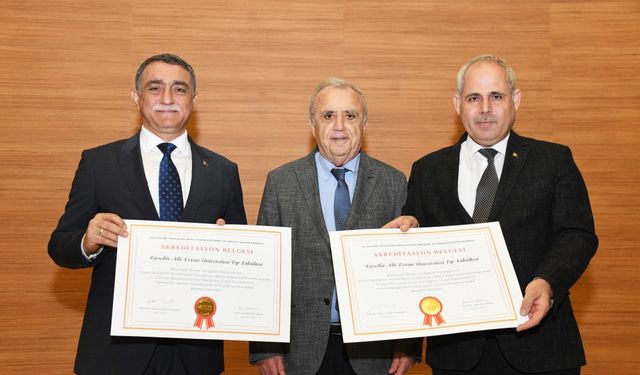 Tıp Fakültesi, akreditasyonla kalitesini tescilledi