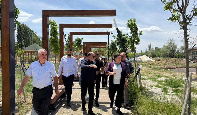 Mucur’da Millet Bahçesi inşaatında sona yaklaşılıyor