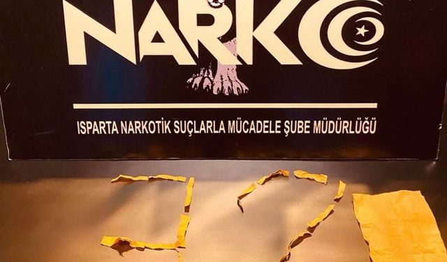 Isparta’da uy*şturucu operasyonu: 2 gözaltı