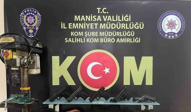 Manisa’da ruhsatsız s*lah operasyonu