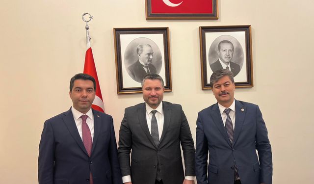 Erkan ve Demirci, Kaman’ın geleceği için görüşme gerçekleştirdiler