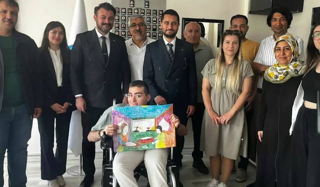 Evde eğitim alan öğrenci, yarışmada derece yaptı