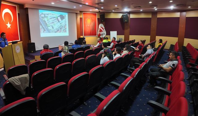 Kırşehir Eğitim ve Araştırma Hastanesi’nde kriz provası