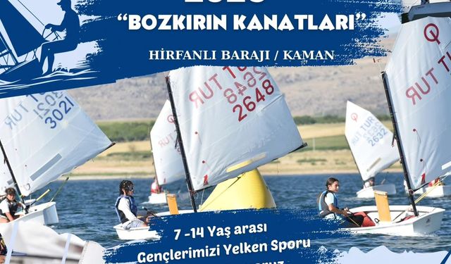 Kaman’dan yelken açan hayaller: Çocuklar su sporlarıyla buluşuyor