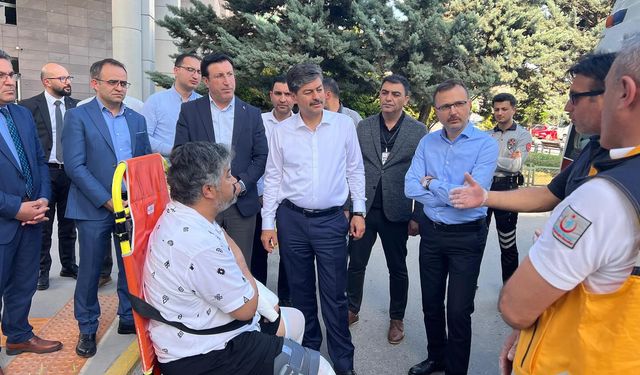 Milletvekili Erkan ,Kırşehir sağlığı için sahada