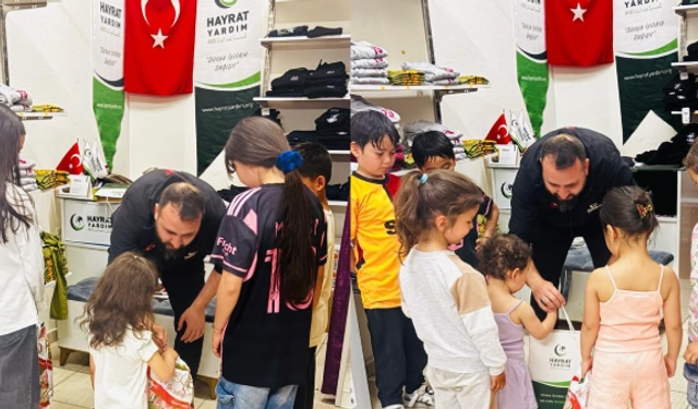 Kırşehir'de minik yüzlere umut taşındı