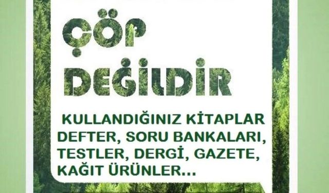 Kırşehir’de öğrencilerden geri dönüşüm hamlesi