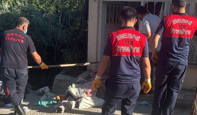 Eve giren yılan korkuttu
