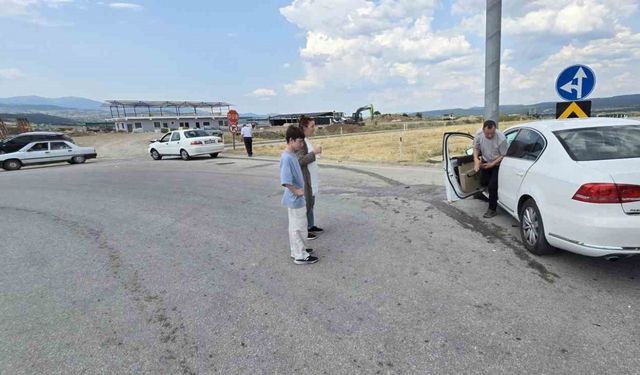 Hisarcık’ta trafik kazası: 4 yaralı
