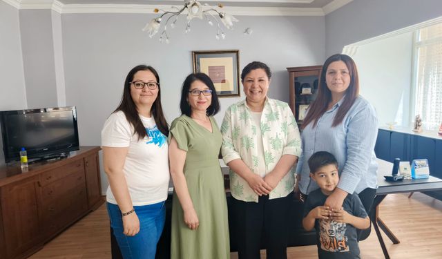 Bayramda basın ve il başkanı bir arada