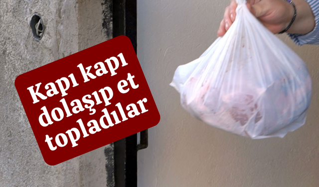 Kurban eti avı: Kırşehir’de kapı kapı geziyorlar!