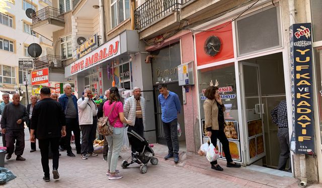 Kırşehir'de bayram telaşı yufkaya yoğun ilgiyi beraberinde getirdi