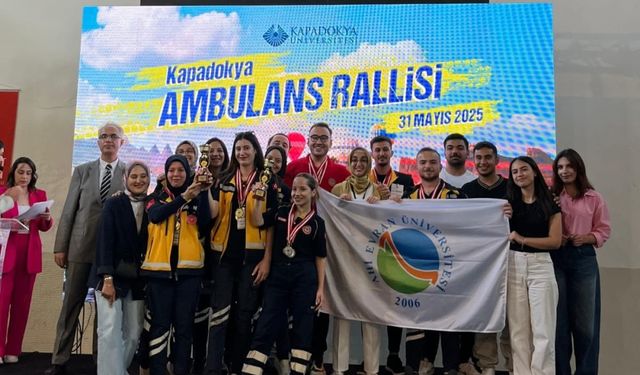 Kapadokya Ambulans Rallisi’ne damga vurdular