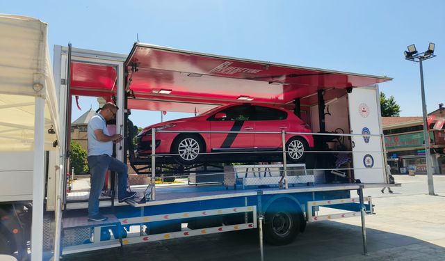 Kırşehir’de gerçek kaza anı yaşatıldı