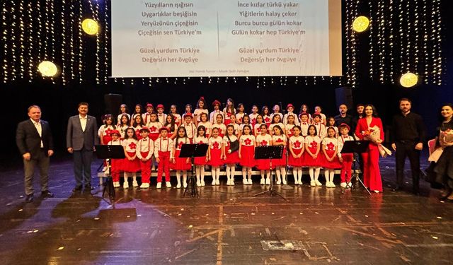 Kırşehir’de melodiler küçük yüreklerden yükseldi