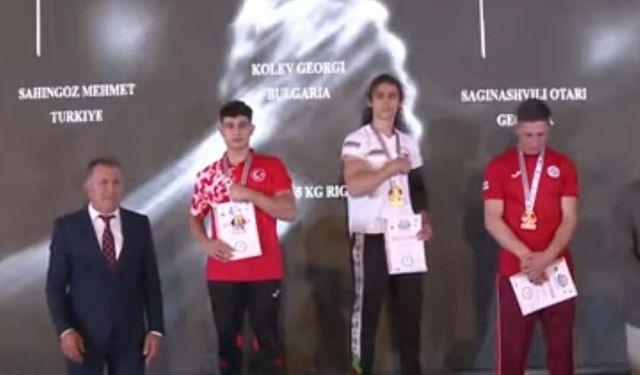 Kırşehirli sporcudan Avrupa’da büyük başarı