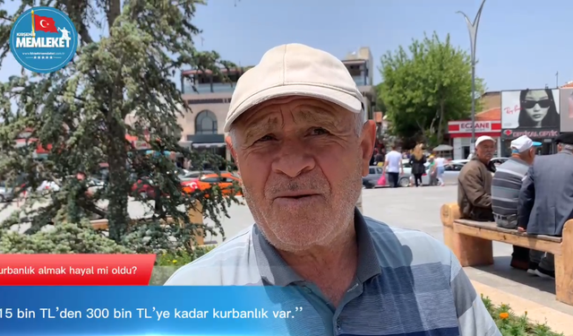 Kırşehir’de kurbanlık Fiyatları tartışma yarattı