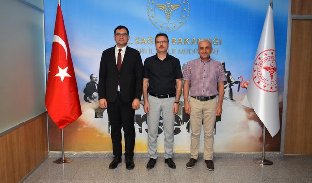 Akçakent Kaymakamı, sağlık alanında istişarelerde bulundu