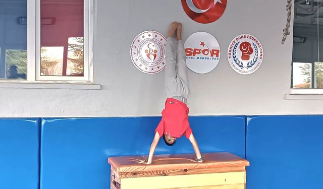 Mucur’da minik öğrenciler Cimnastikle buluştu