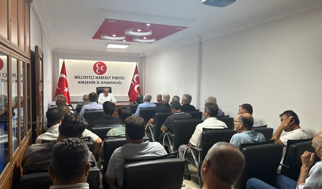 Ankara öncesi Kırşehir’de hazırlık zirvesi